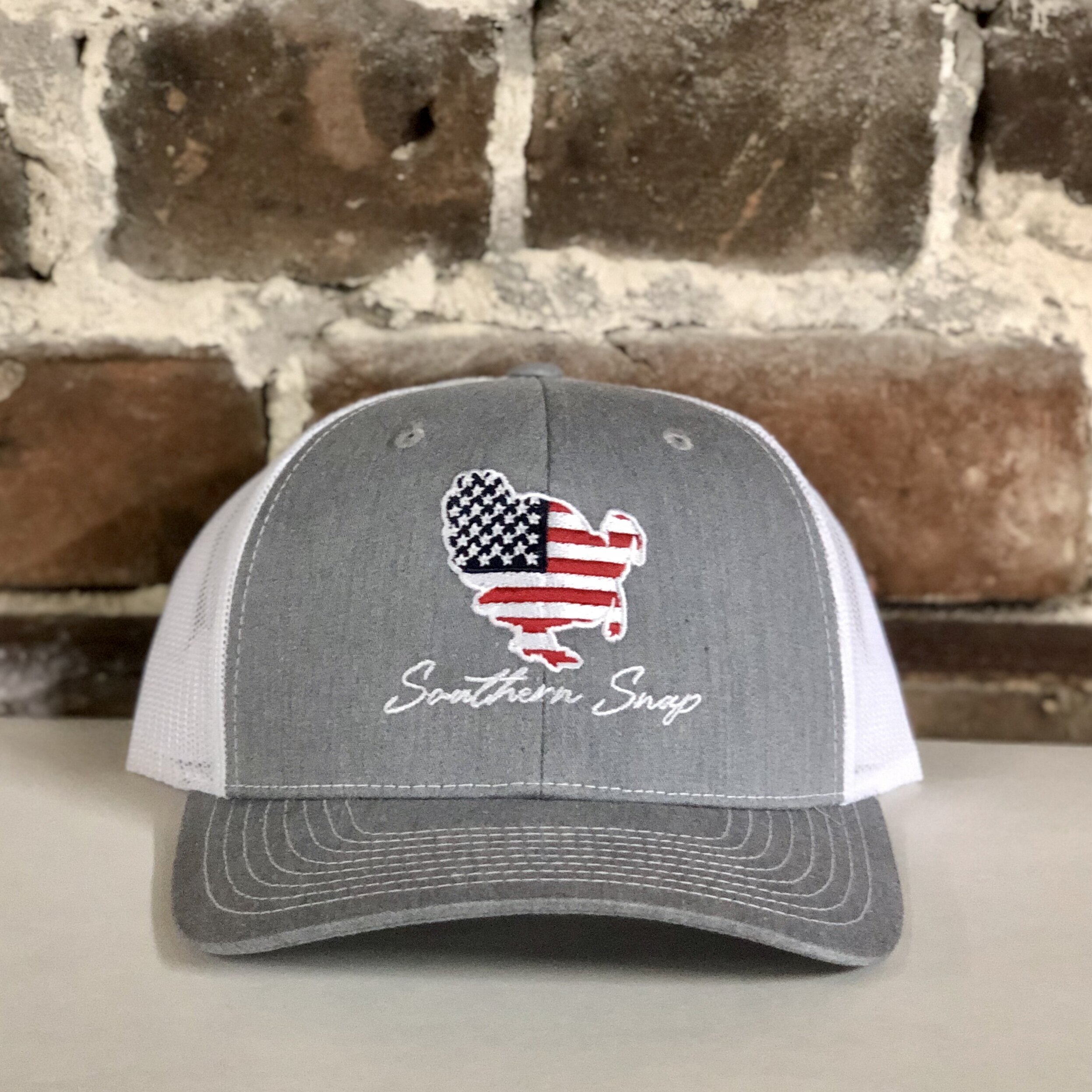 USA Turkey Trucker Hat 3 Hat Colors Southern Snap Co